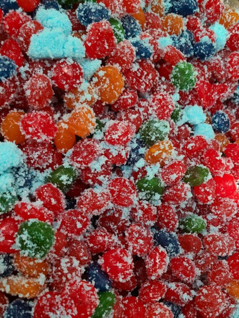 Blue Raspberry Sour Gusher