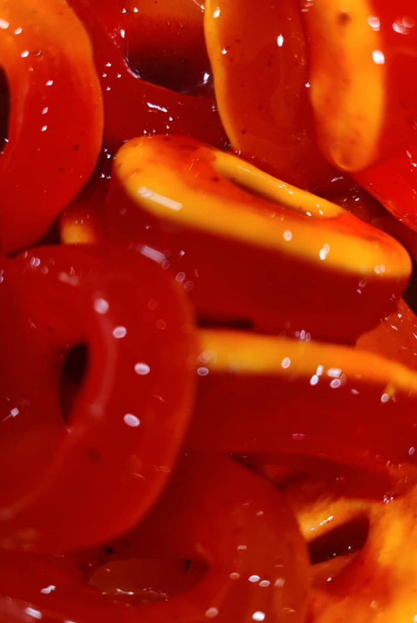 Watermelon Chamoy Peach Rings.